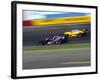 Blurred Auto Racing Action-null-Framed Photographic Print