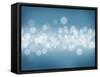 Blurred Bokeh Abstract Background-karandaev-Framed Stretched Canvas