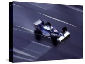 Blurred F1 Auto Racing Action-null-Stretched Canvas