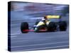 Blurred F1 Auto Racing Action-null-Stretched Canvas