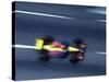 Blurred F1 Auto Racing Action-null-Stretched Canvas