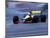 Blurred F1 Auto Racing Action-null-Mounted Photographic Print