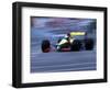 Blurred F1 Auto Racing Action-null-Framed Photographic Print