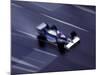 Blurred F1 Auto Racing Action-null-Mounted Photographic Print