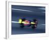 Blurred F1 Auto Racing Action-null-Framed Photographic Print