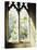 Blurred Image of a Stained Glass Window-null-Stretched Canvas