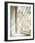 Blurred Image of a Stained Glass Window-null-Framed Photographic Print