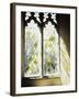 Blurred Image of a Stained Glass Window-null-Framed Photographic Print