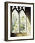 Blurred Image of a Stained Glass Window-null-Framed Photographic Print