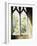 Blurred Image of a Stained Glass Window-null-Framed Photographic Print