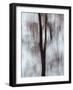 Blurred image of foliage achieved by panning the camera during time exposure-Jan Halaska-Framed Photographic Print