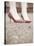 Blurred Image of Ladies Shoes-Jillian Melnyk-Stretched Canvas