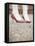 Blurred Image of Ladies Shoes-Jillian Melnyk-Framed Stretched Canvas