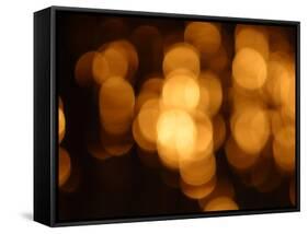 Blurred Lights-null-Framed Stretched Canvas