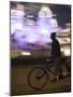 Blurred Motion of Traffic on Road in Amritsar, Punjab, India-David H. Wells-Mounted Photographic Print