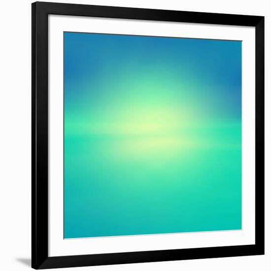 Blurry Abstract Background-Malija-Framed Art Print