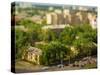 Blurry Tilt-Shift Cityscape Background-inspired_by_the_light-Stretched Canvas