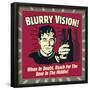 Blurry Vision! When in Doubt Reach for the Beer in the Middle!-Retrospoofs-Framed Poster