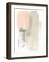 Blush Abstract I-June Erica Vess-Framed Art Print