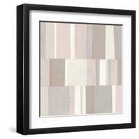 Blush Abstract-Michael Mullan-Framed Art Print