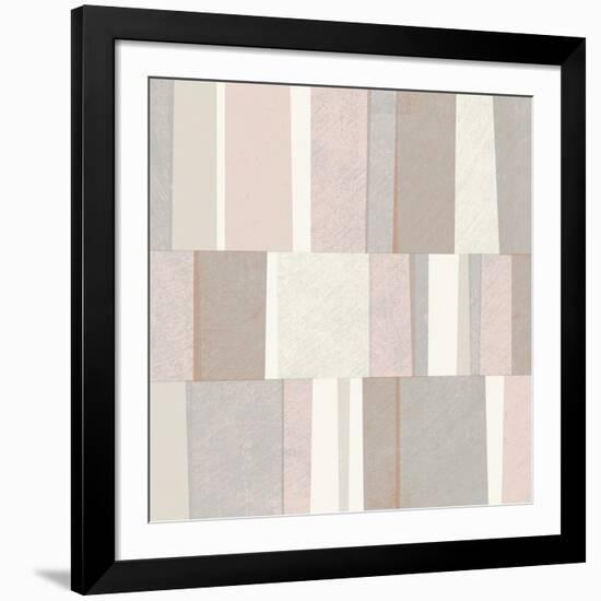 Blush Abstract-Michael Mullan-Framed Art Print