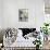 Blush & Black I-Jennifer Goldberger-Framed Stretched Canvas displayed on a wall