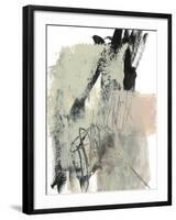 Blush & Black II-Jennifer Goldberger-Framed Art Print
