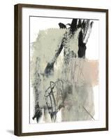 Blush & Black II-Jennifer Goldberger-Framed Art Print