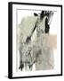 Blush & Black II-Jennifer Goldberger-Framed Art Print