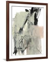 Blush & Black II-Jennifer Goldberger-Framed Art Print