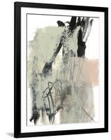 Blush & Black II-Jennifer Goldberger-Framed Art Print