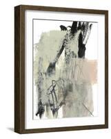 Blush & Black II-Jennifer Goldberger-Framed Art Print