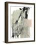 Blush & Black II-Jennifer Goldberger-Framed Art Print