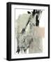 Blush & Black II-Jennifer Goldberger-Framed Art Print