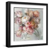 Blush Bouquet Mom-Danhui Nai-Framed Art Print