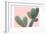 Blush Cactus 1 v2-Kimberly Allen-Framed Art Print