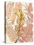 Blush Cheetah I-Annie Warren-Stretched Canvas