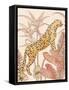 Blush Cheetah II-Annie Warren-Framed Stretched Canvas