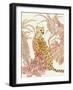 Blush Cheetah III-Annie Warren-Framed Art Print