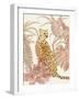 Blush Cheetah III-Annie Warren-Framed Art Print