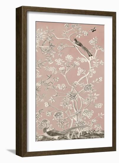 Blush Chinoiserie I-Naomi McCavitt-Framed Art Print