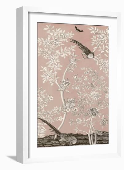 Blush Chinoiserie II-Naomi McCavitt-Framed Art Print