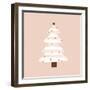 Blush Christmas Tree-Orara Studio-Framed Photographic Print