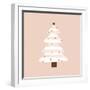 Blush Christmas Tree-Orara Studio-Framed Photographic Print