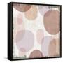 Blush Drips I-Michael Mullan-Framed Stretched Canvas