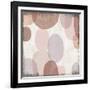 Blush Drips II-Michael Mullan-Framed Art Print