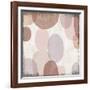 Blush Drips II-Michael Mullan-Framed Art Print