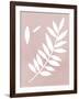 Blush Fern-PI Juvenile-Framed Art Print