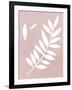 Blush Fern-PI Juvenile-Framed Art Print