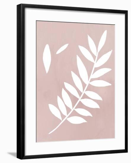 Blush Fern-PI Juvenile-Framed Art Print